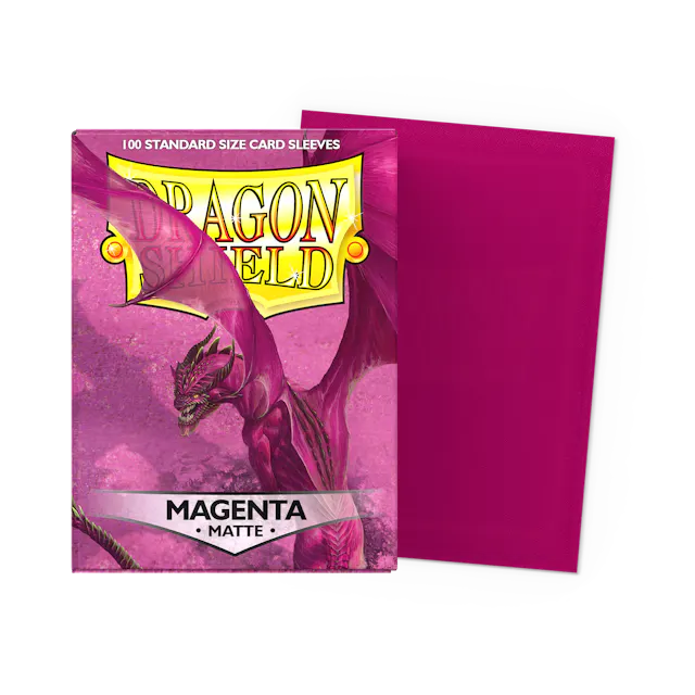 Magenta - Matte Sleeves - Standard Size