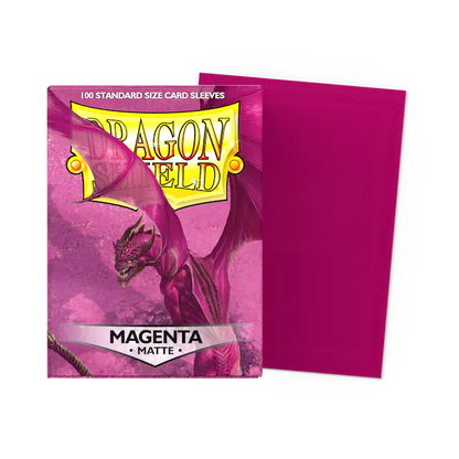 Magenta - Matte Sleeves - Standard Size