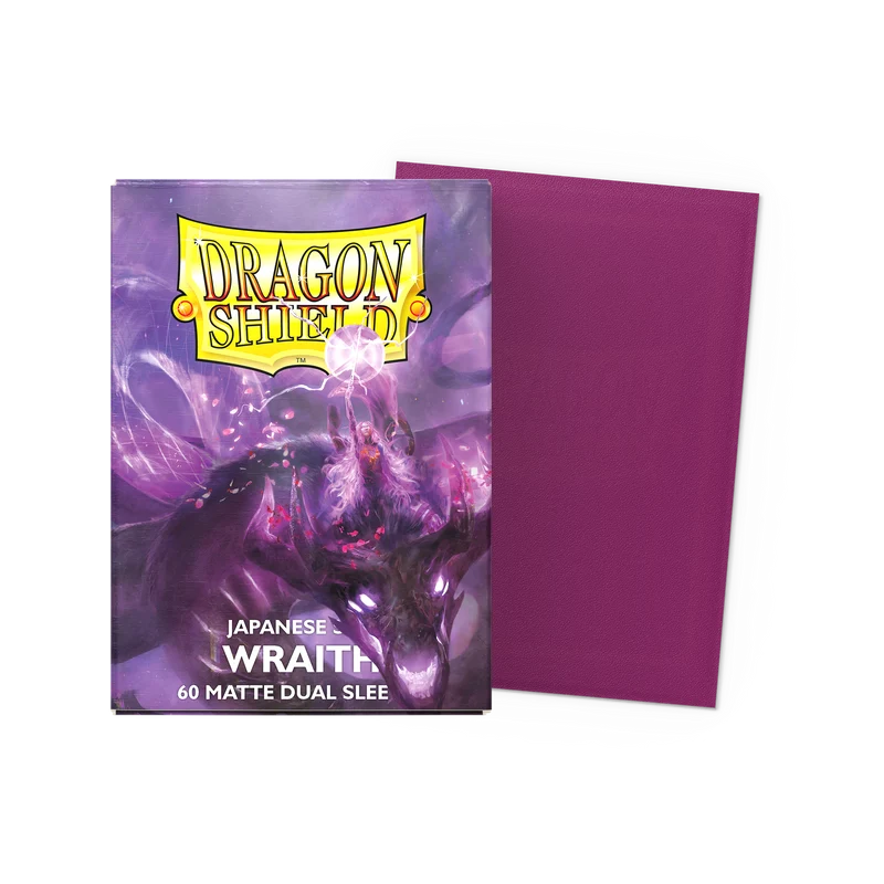 Dragon Shield - Japanese size Dual Matte Sleeves - Wraith 'Alaria, Righteous Wraith' (60 Sleeves)