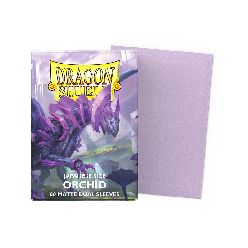 Dragon Shield - Japanese size Dual Matte Sleeves - Orchid 'Emme' (60 Sleeves)