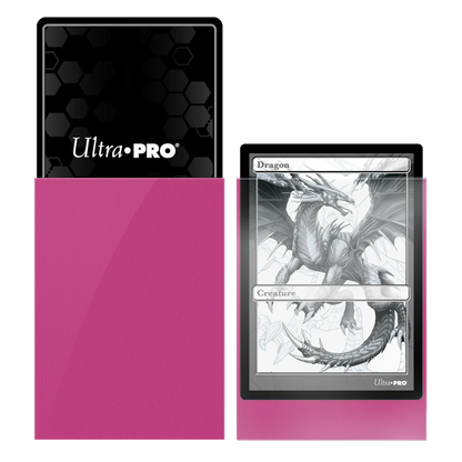 UP - Standard Sleeves - Pro-Matte - Bright Pink (50 Sleeves)