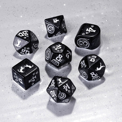 D&D - Cats Modern Dice Set: Waffle