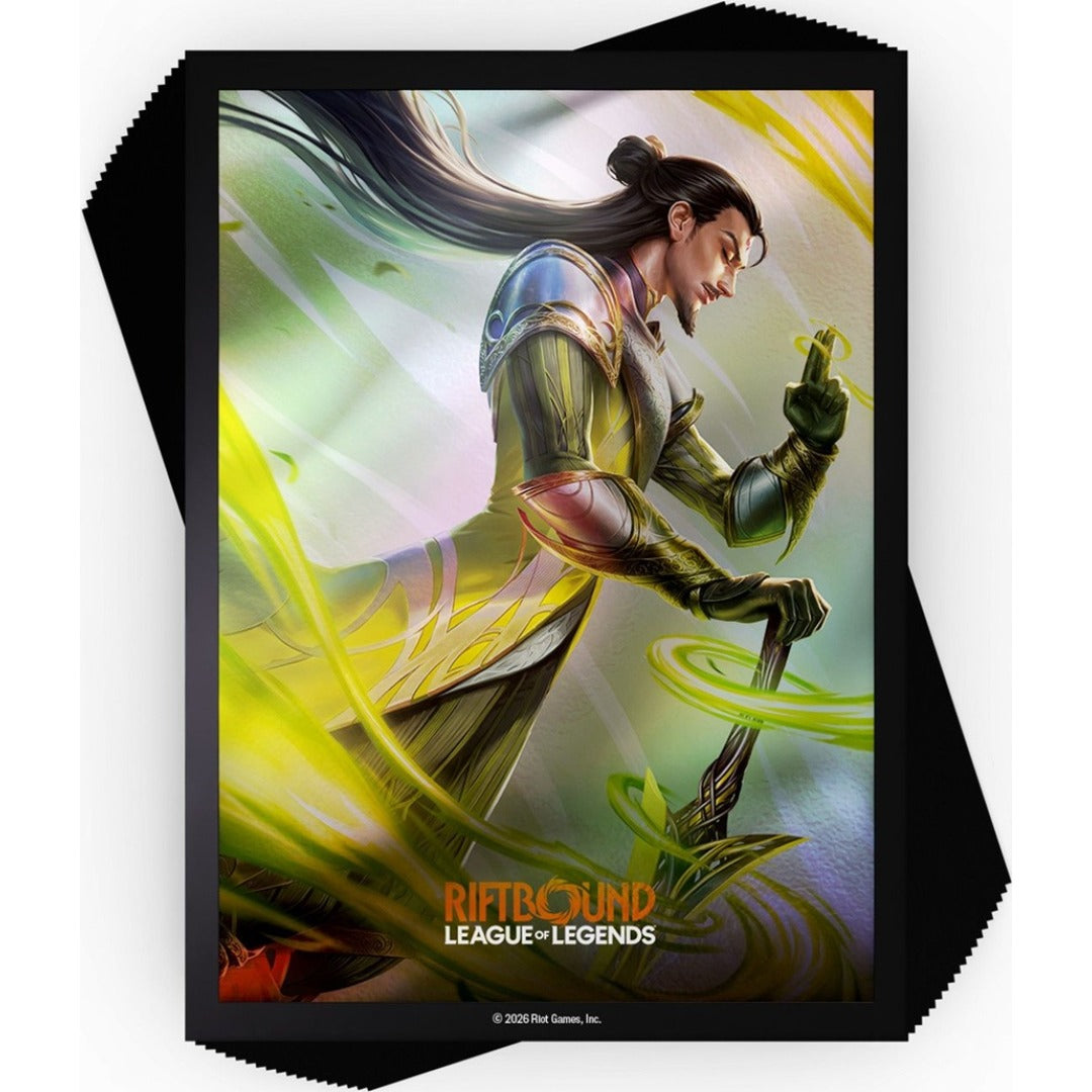 Riftbound: League of Legends TCG - Unleashed Art Sleeves: Master Yi, Wuju Master