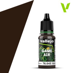 Vallejo - Game Air / Color - Charred Brown 18 ml