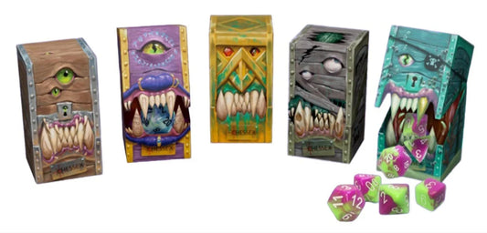 Chessex - Hidden Wonders - Random Polyhedral 7-Die Set
