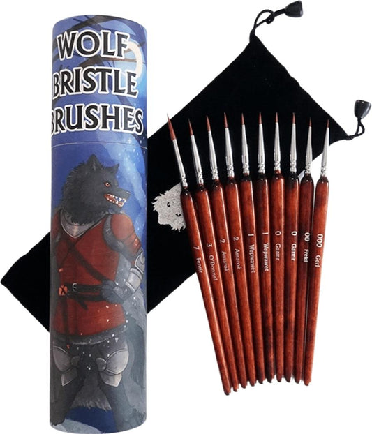 Chronicle RPGs - Wolf Bristle Brush Set