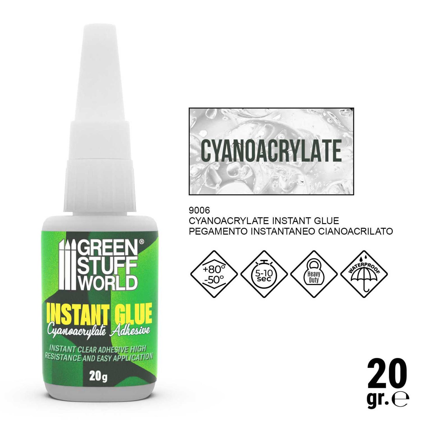 Green Stuff World - Cyanoacrylate Glue 20gr.