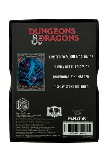 Dungeons & Dragons Ingot Monster Manual Alternate Cover Limited Edition