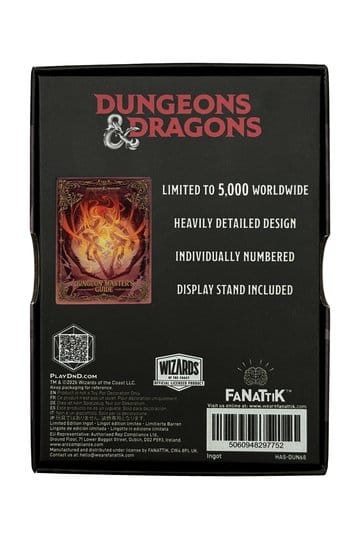 Dungeons & Dragons Ingot Dungeon Masters Guide Alternate Cover Limited Edition