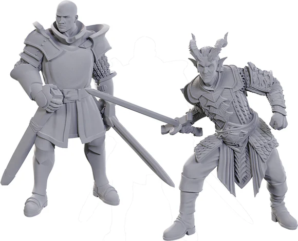 D&D - Nolzur's Marvelous Miniatures: Special Edition Baldur's Gate 3 — Ulder Ravengard & Zevlor