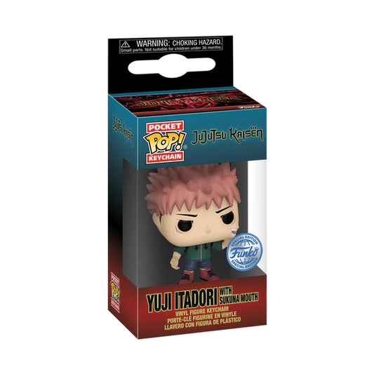 Funko POP! Keychain Animation Jujutsu Kaisen Yuji Itadori With Sukuna Mouth