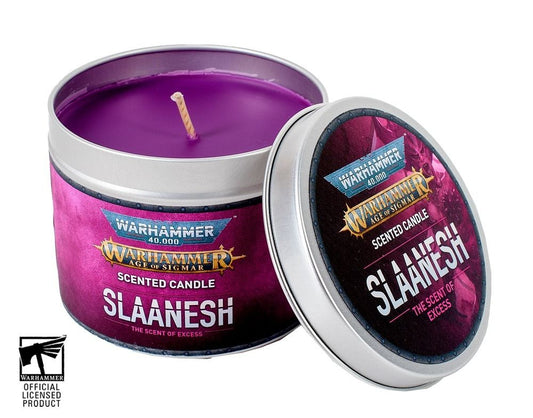 Warhammer 40,000 - Candle - Slaanesh