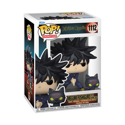 Funko POP! Animation Jujutsu Kaisen Megumi Fushiguro With Divine Dog #1112