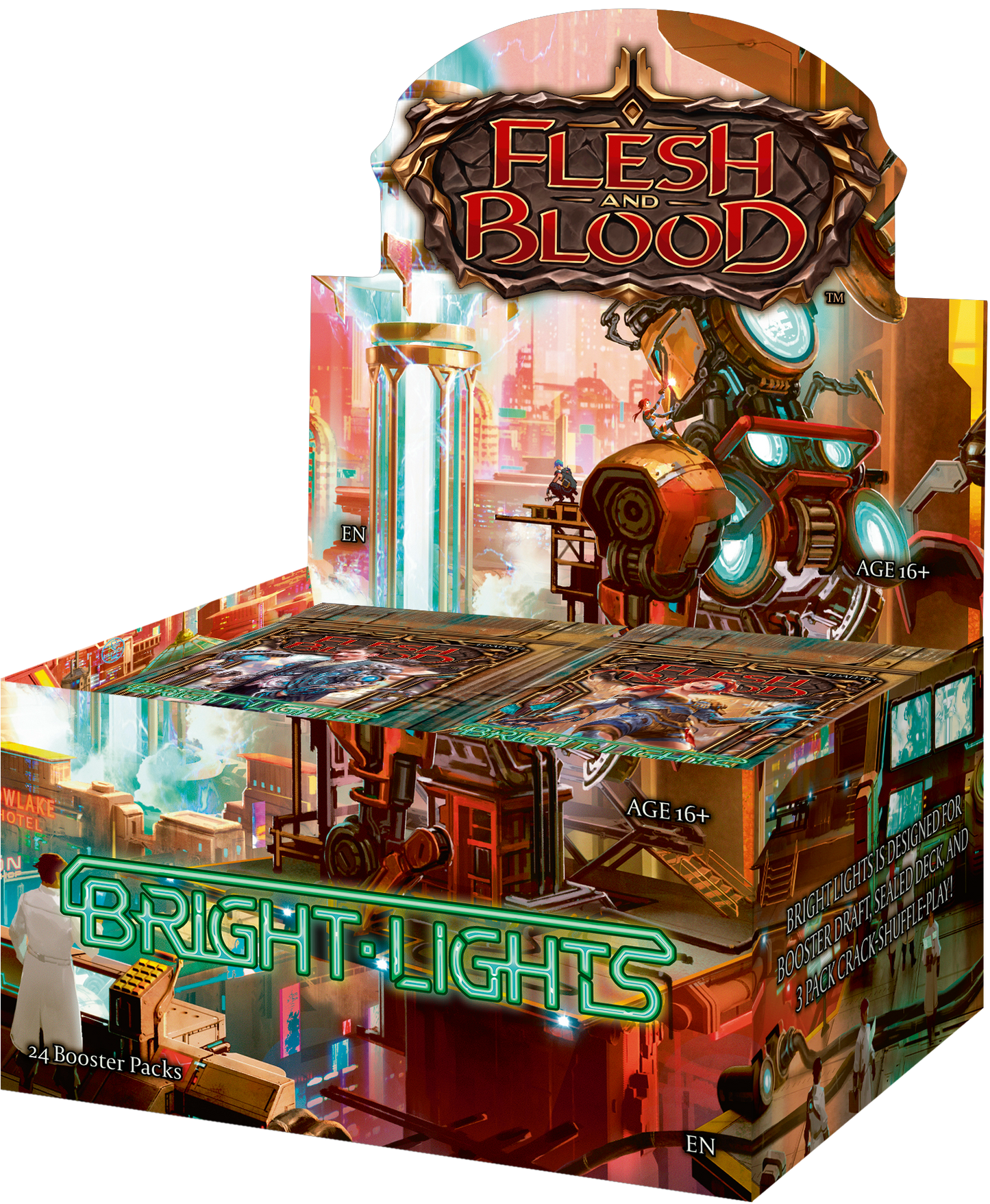 Flesh &amp; Blood TCG - Bright Lights Booster Display - English