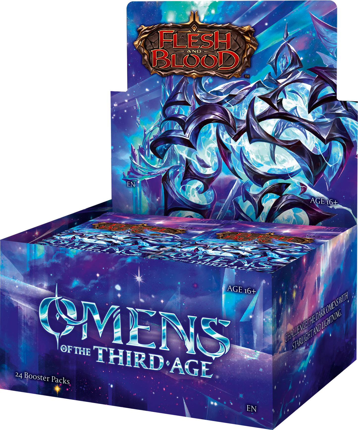 Flesh & Blood TCG - Omens of the Third Age Booster Display (24 Packs) - EN