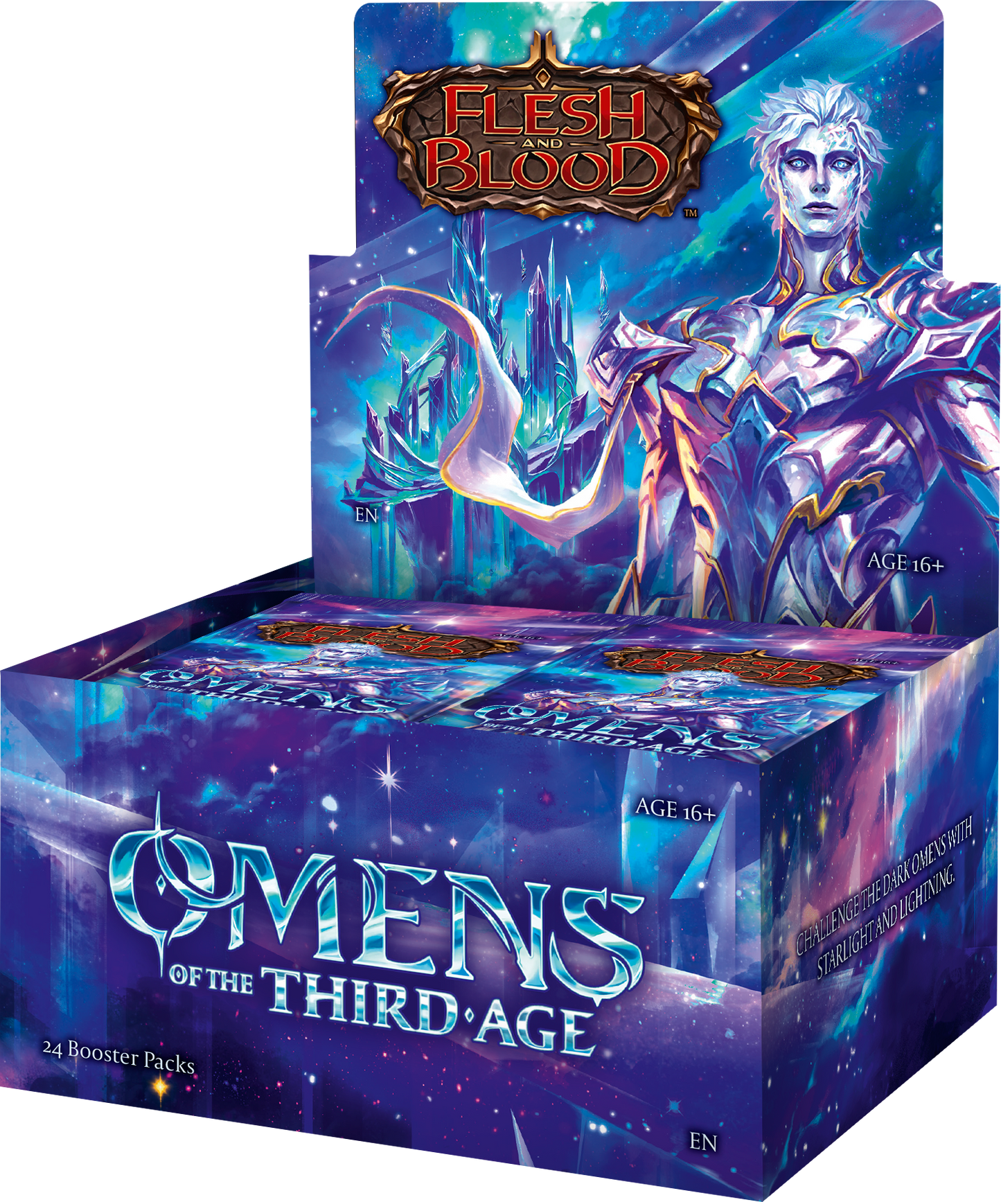 Flesh & Blood TCG - Omens of the Third Age Booster Display (24 Packs) - EN