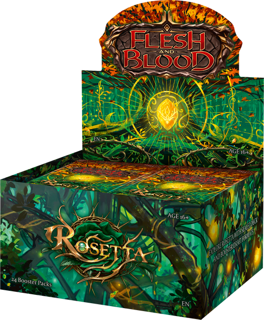 Flesh & Blood TCG - Rosetta Booster Display (24 Packs) - EN