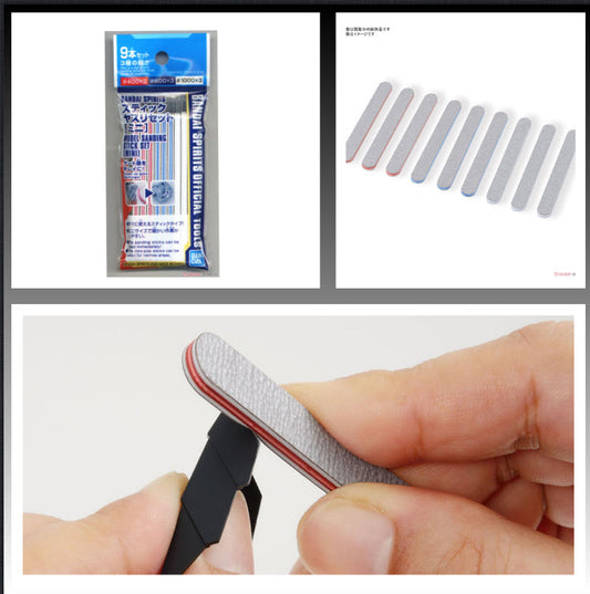 Bandai Spirits Model Sanding Stick Set [Mini]
