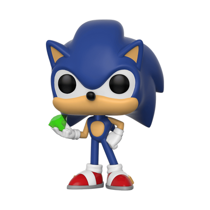 Funko POP! Games Sonic The Hedgehog Sonic With Emerald #284