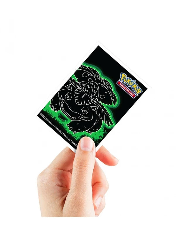 UP - Neon Kanto 105ct APEX Deck Protector Sleeves Venusaur for Pokémon