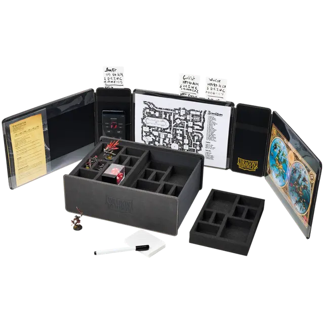 Dragon Shield - Game Master Companion - Iron Grey