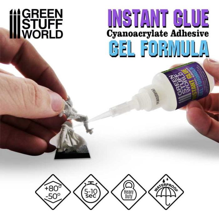 Green Stuff World - Cyanocrylate Adhesive - GEL formula