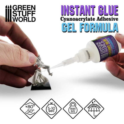 Green Stuff World - Cyanocrylate Adhesive - GEL formula