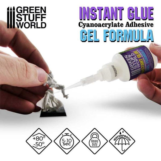 Green Stuff World - Cyanocrylate Adhesive - GEL formula