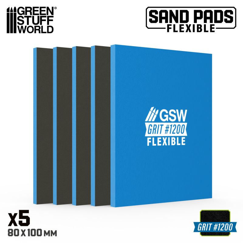 Green Stuff World - Sand Pads Flexible #1200