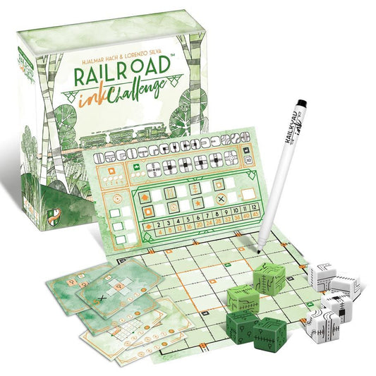 Board Game - Railroad Ink Challenge: Lush Green - EN