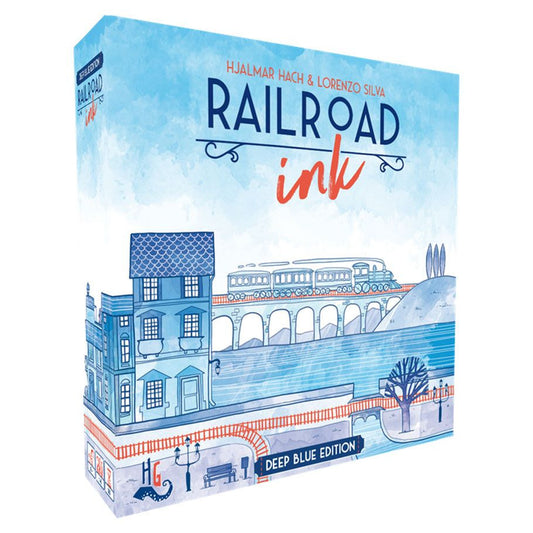 Board Game - Railroad Ink: Blue - EN