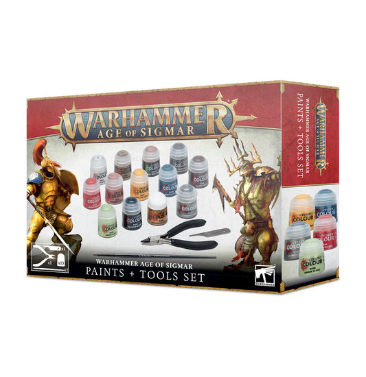 Age of Sigmar: Paints+Tools Set