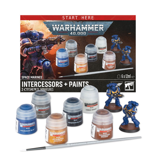 Warhammer 40k: Intercessors + Paints