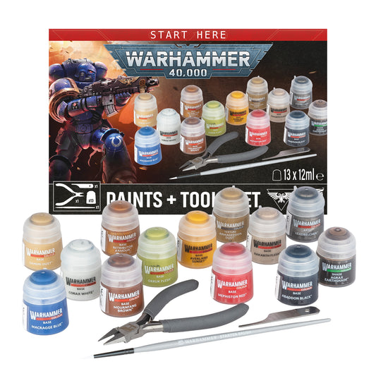 Warhammer 40k: Paints Plus Tools