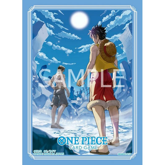 One Piece - Oficial Sleeves Luffy & Ace