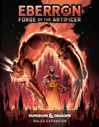 D&D - Eberron: Forge of the Artificer Alt. Cover - EN