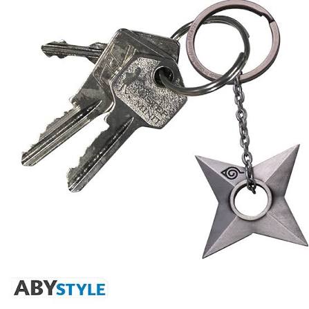 Keychain 3D Naruto Shippuden Shuriken Konoha ABYstyle