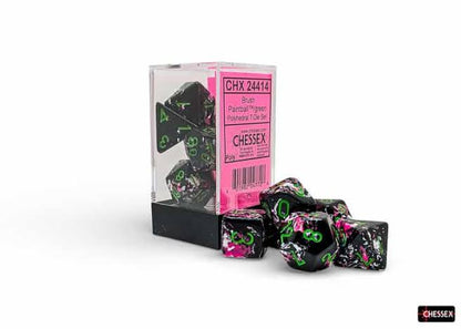 Brush Polyhedral Paintball/green 7-Die Set