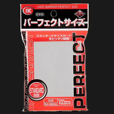 KMC Standard Sleeves - Perfect Size (100 Sleeves)