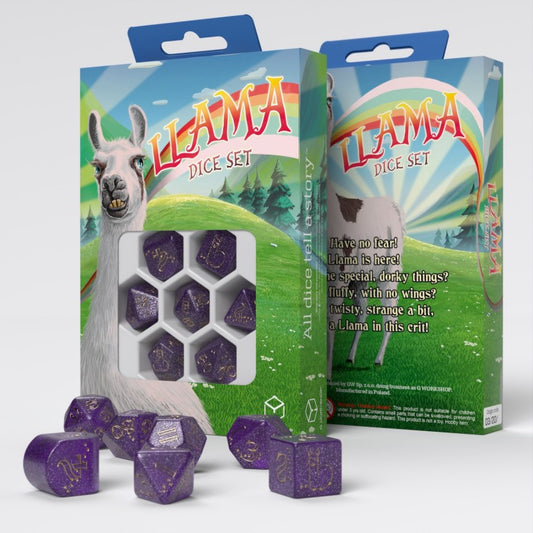 D&D - Llama Dice Set: Zippy