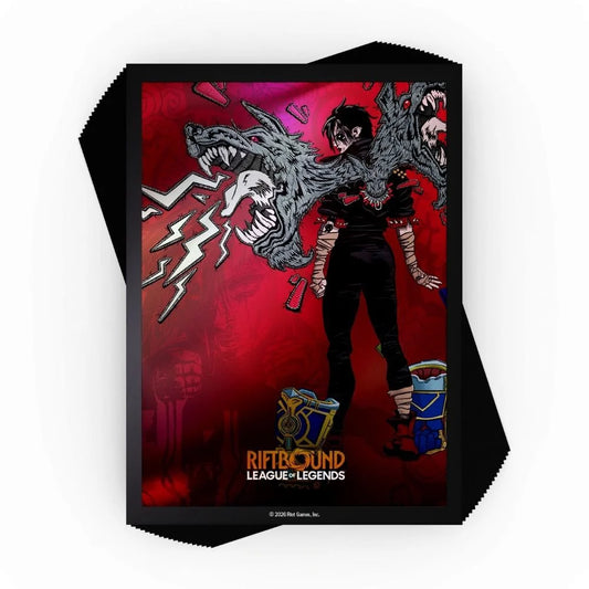 Riftbound: League of Legends TCG - Unleashed Art Sleeves: Vi, Piltover Enforcer