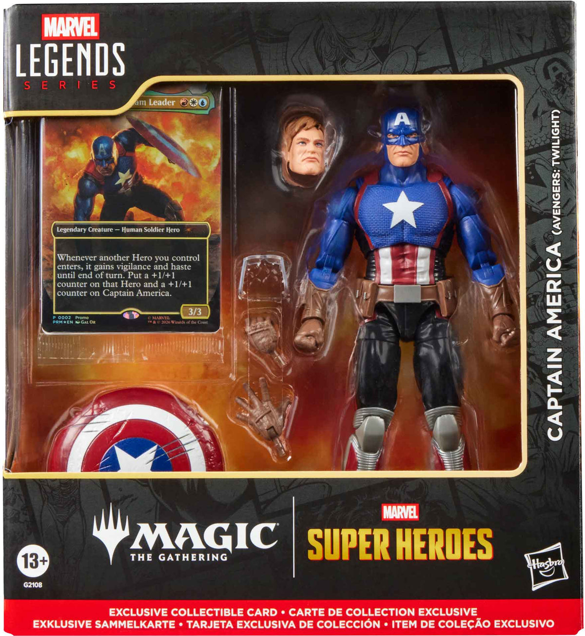 Marvel Legends Series Marvel Super Heroes Magic: The Gathering Captain America (Avengers: Twilight)