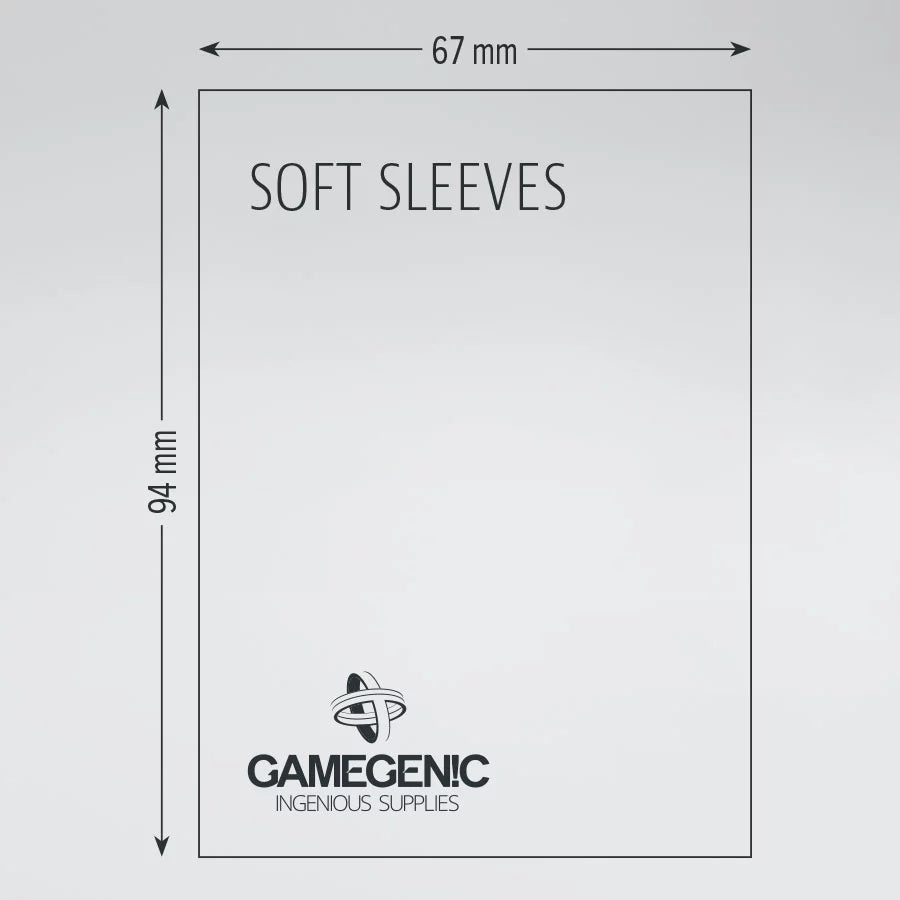 Gamegenic - Soft Sleeves 67x94