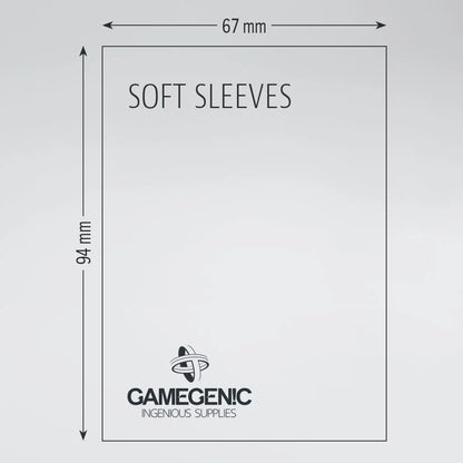 Gamegenic - Soft Sleeves 67x94