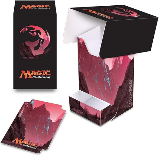 UP - Full-View Deck Box with Tray MTG: Mana 5 Mountain