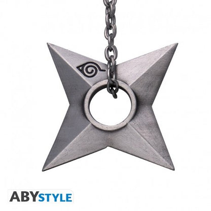 Keychain 3D Naruto Shippuden Shuriken Konoha ABYstyle