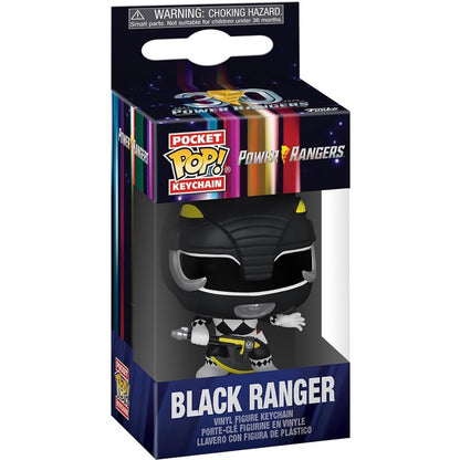 Funko POP! Keychain: MMPR 30th - Black Ranger