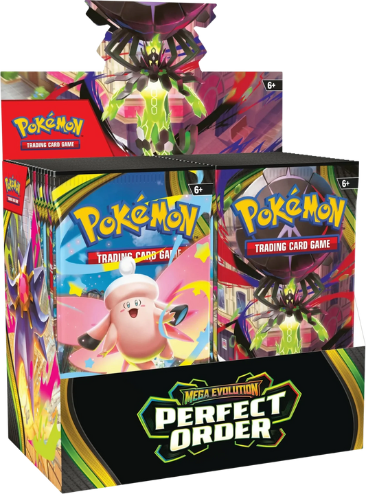 PKM - Mega Evolution—Perfect Order Booster Display Box