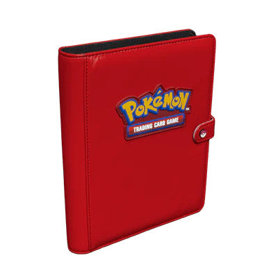 UP - Premium Red Snap Binder for Pokémon