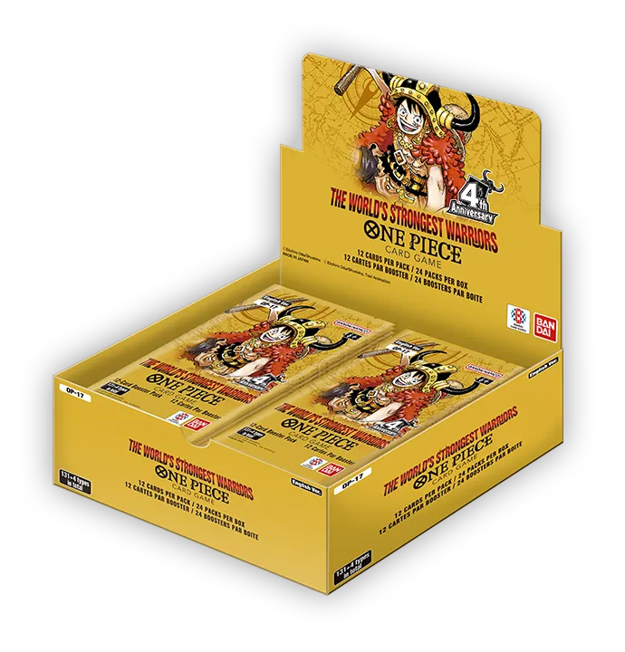 OP - The World's Strongest Warriors (OP17) - Booster Box - EN